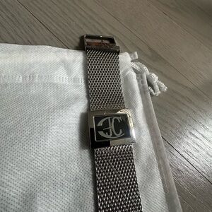 Just Cavalli Silver Mesh Women's Watch